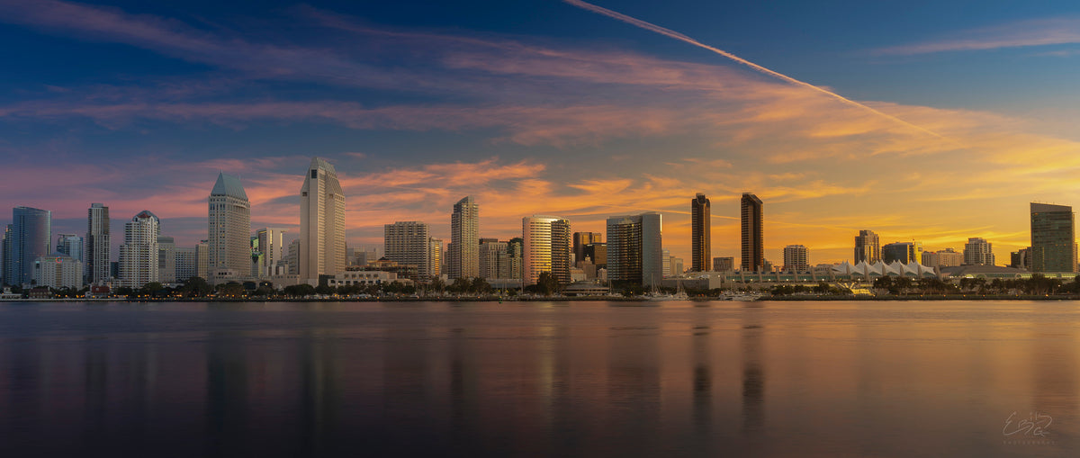 San Diego Skyline Twilight