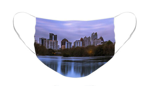 Atlanta Skyline - Piedmont Park - Face Mask