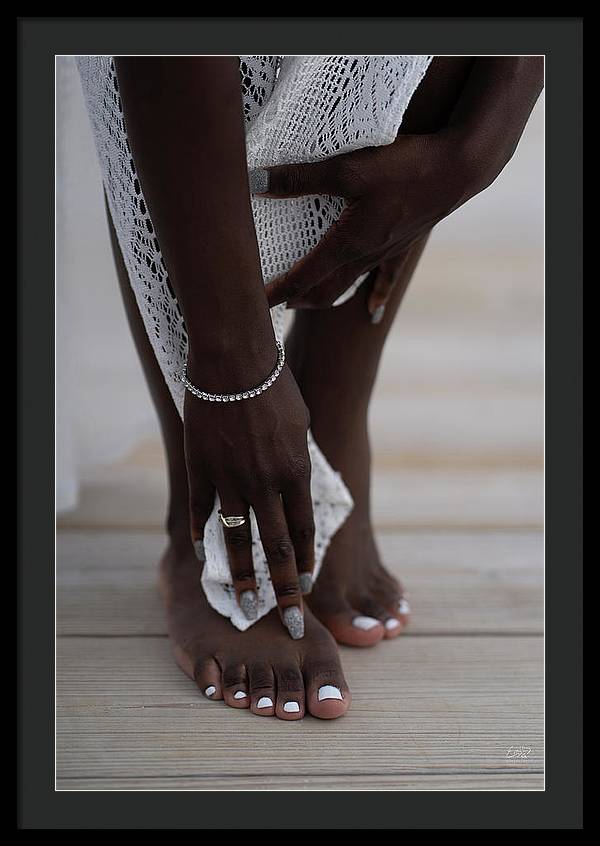 Hands and Feet - Framed Print