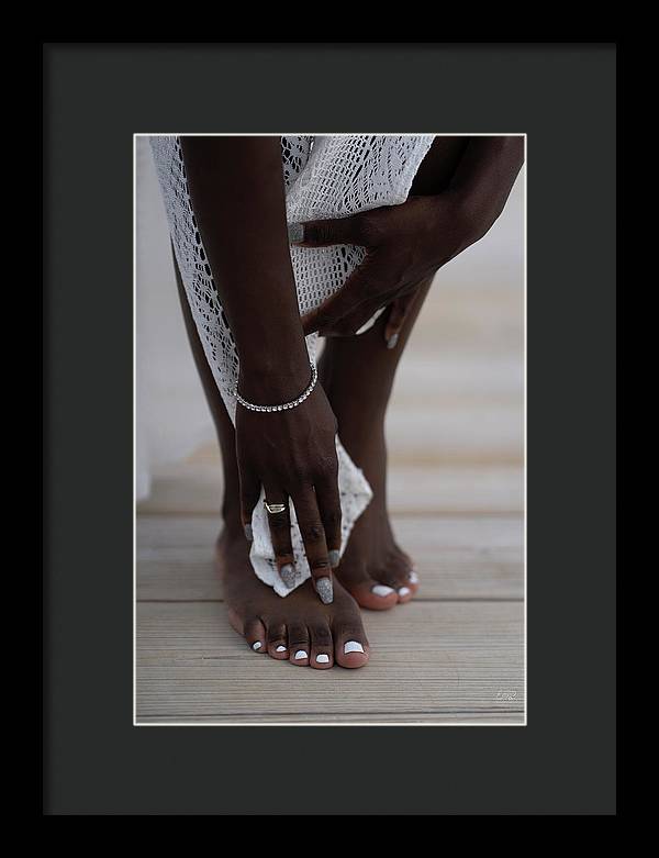 Hands and Feet - Framed Print