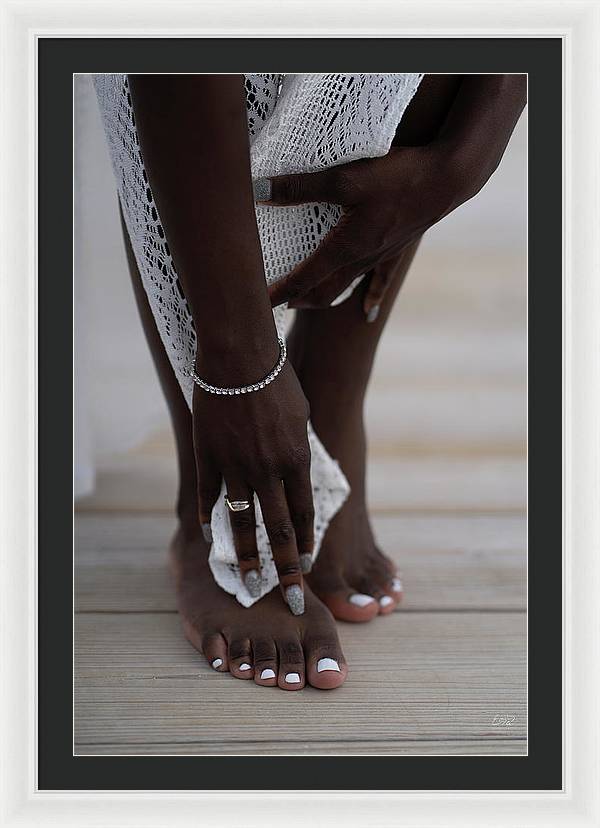 Hands and Feet - Framed Print