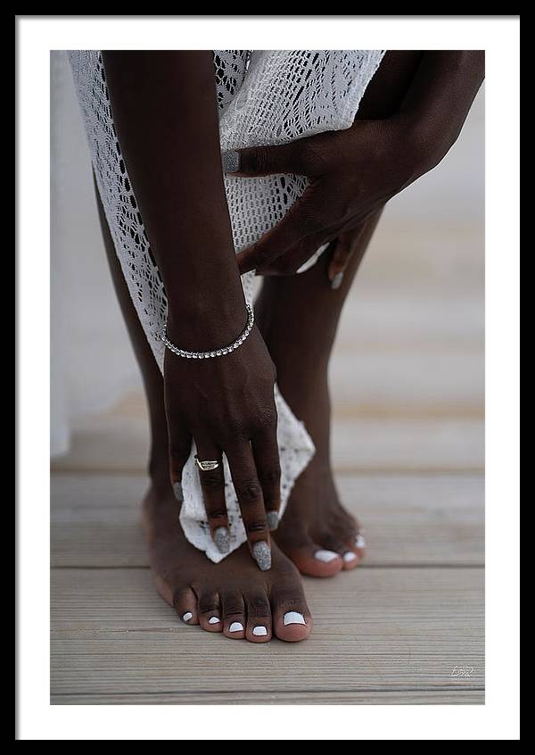 Hands and Feet - Framed Print