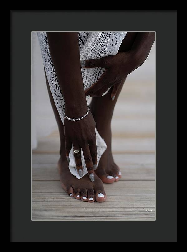 Hands and Feet - Framed Print