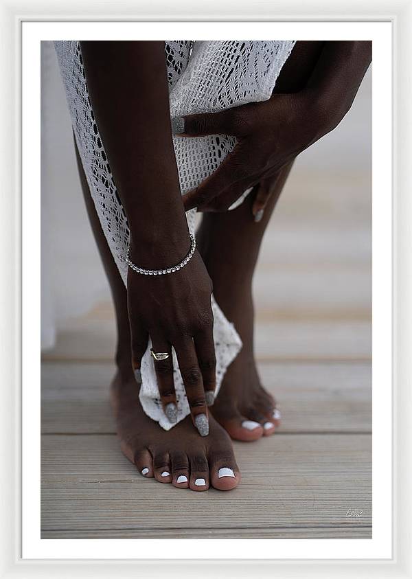 Hands and Feet - Framed Print