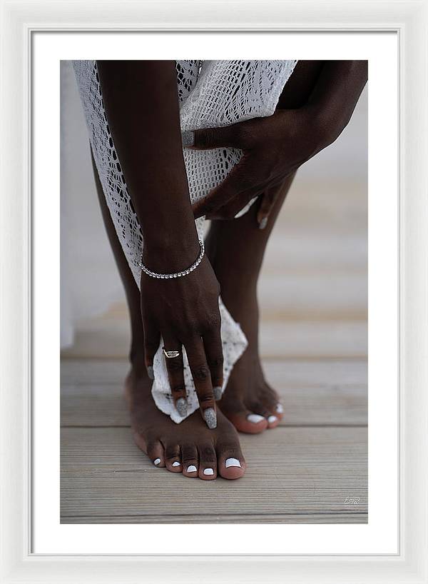 Hands and Feet - Framed Print