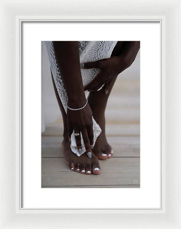 Hands and Feet - Framed Print