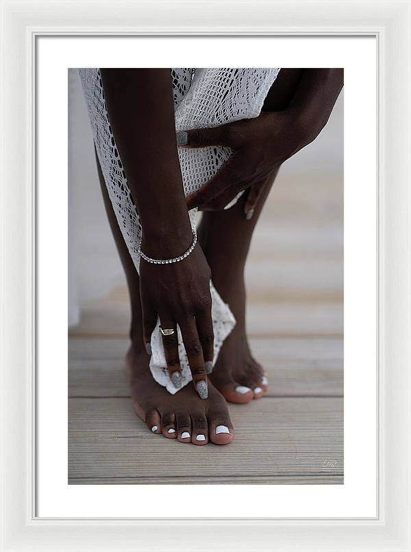 Hands and Feet - Framed Print