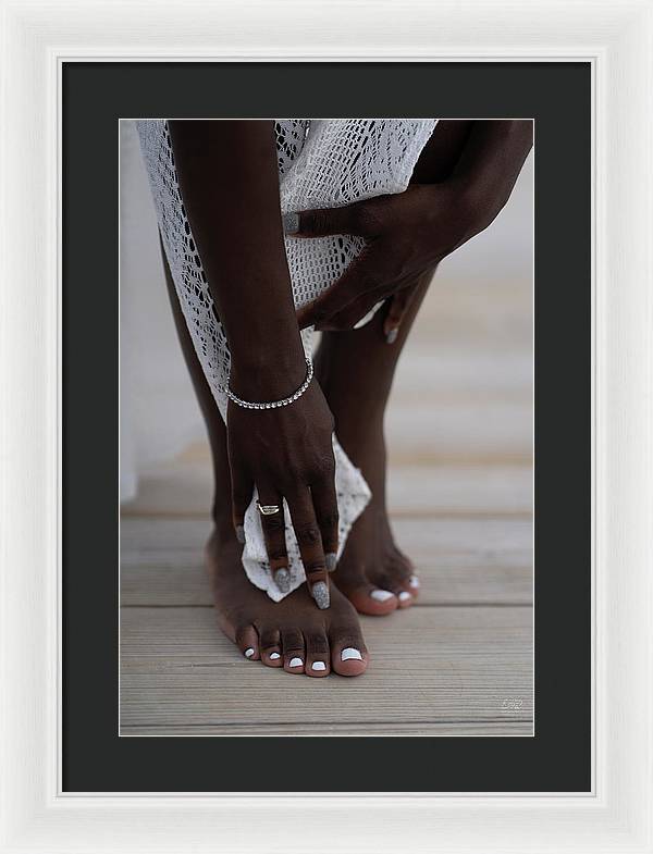 Hands and Feet - Framed Print