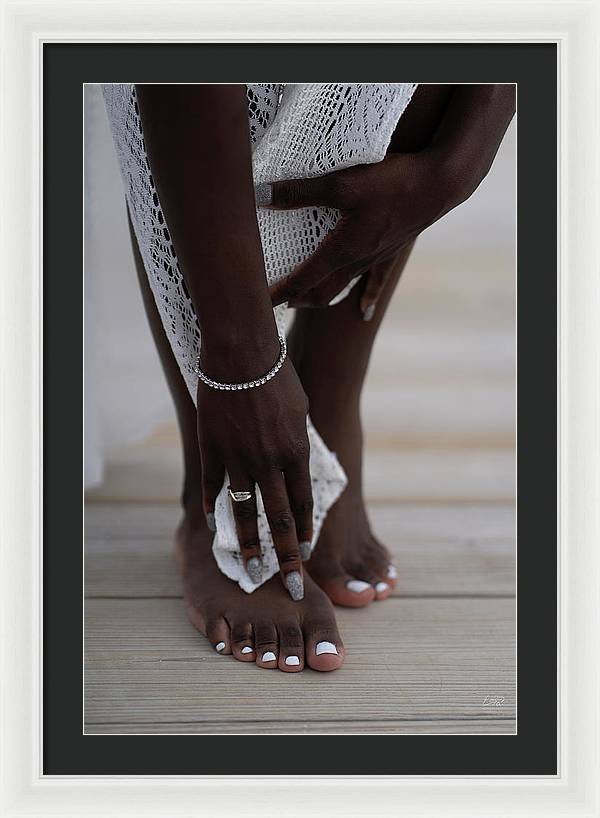 Hands and Feet - Framed Print
