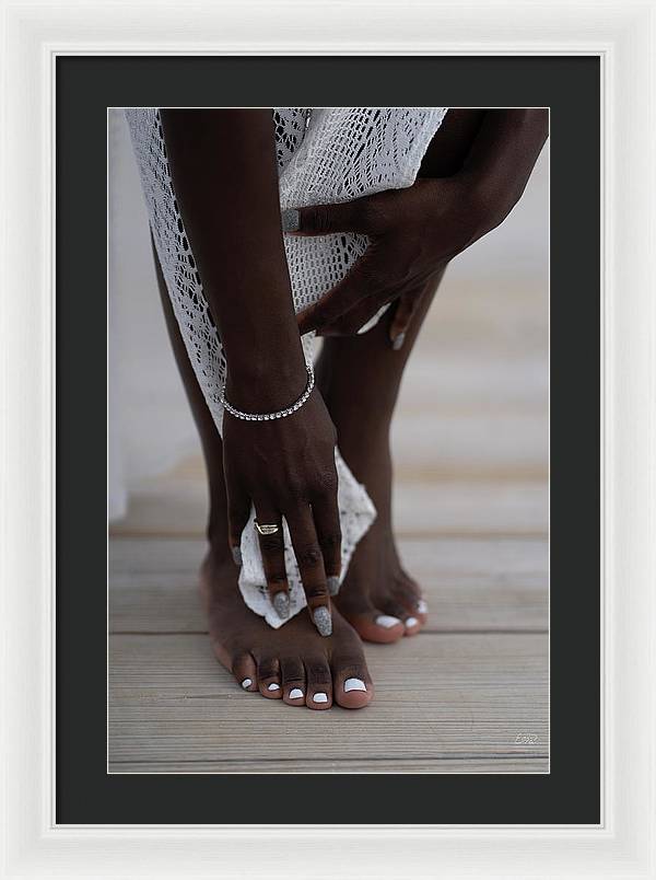 Hands and Feet - Framed Print