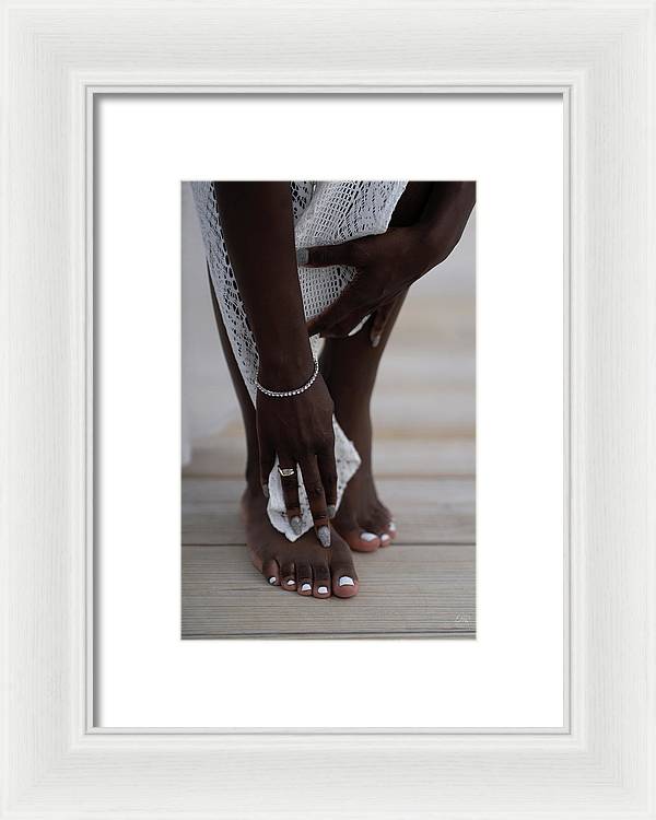 Hands and Feet - Framed Print