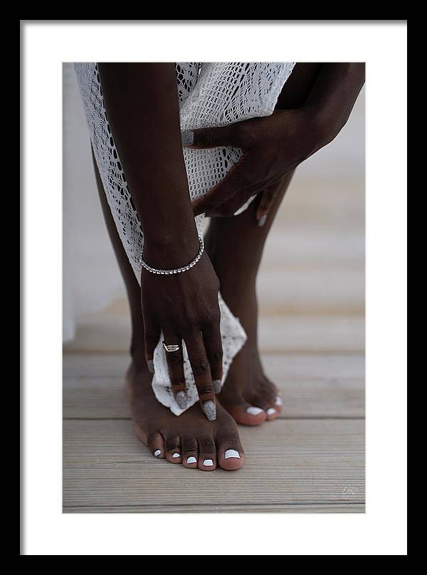 Hands and Feet - Framed Print