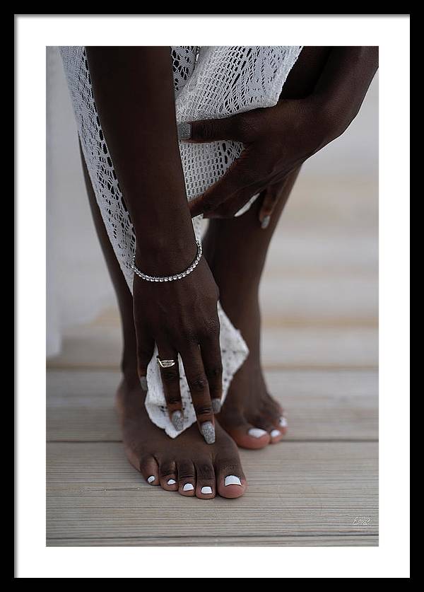 Hands and Feet - Framed Print