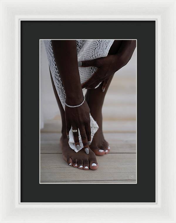 Hands and Feet - Framed Print