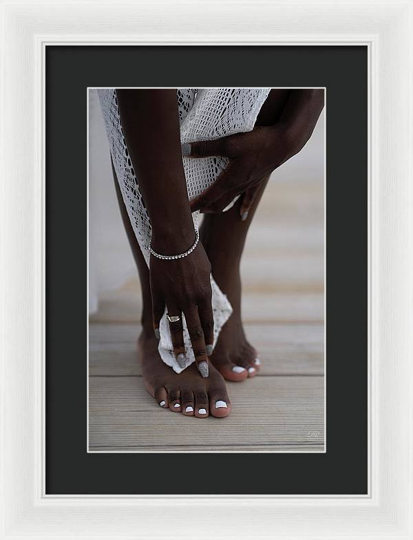 Hands and Feet - Framed Print