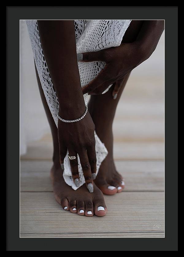 Hands and Feet - Framed Print