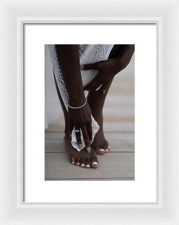 Hands and Feet - Framed Print
