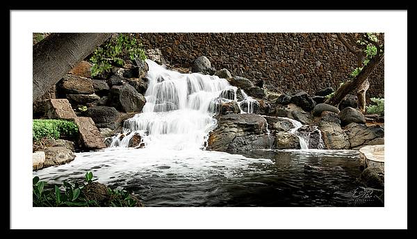 Hawaii Waterfall - Framed Print