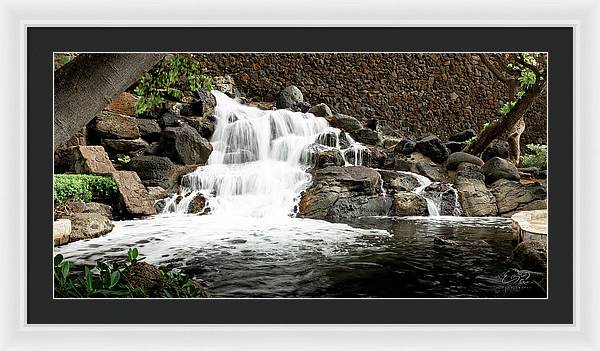 Hawaii Waterfall - Framed Print