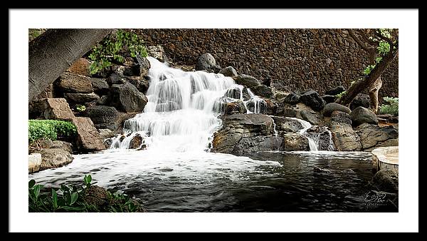 Hawaii Waterfall - Framed Print