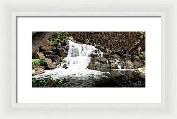 Hawaii Waterfall - Framed Print