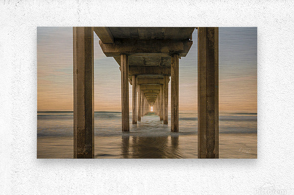 Brushed Metal Print