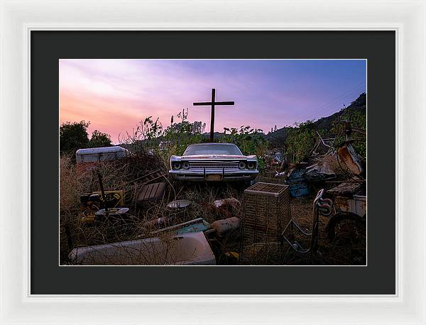 One Man's Trash - Framed Print