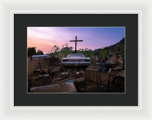 One Man's Trash - Framed Print