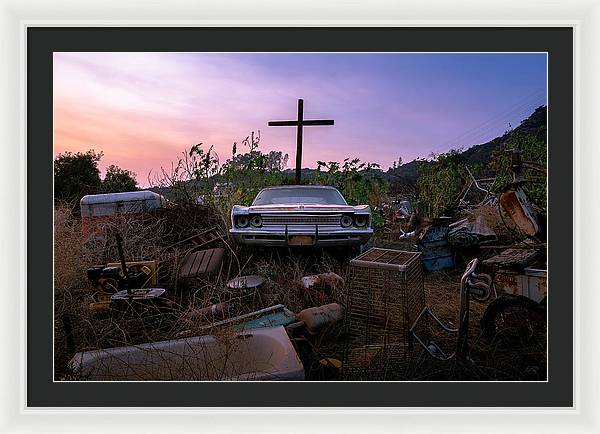 One Man's Trash - Framed Print