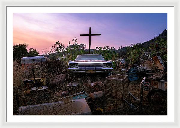 One Man's Trash - Framed Print