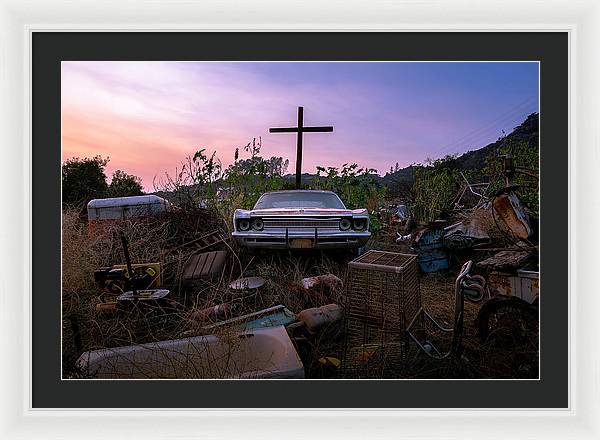 One Man's Trash - Framed Print