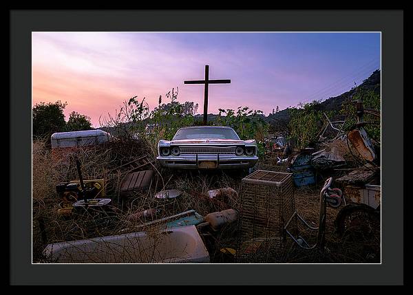 One Man's Trash - Framed Print