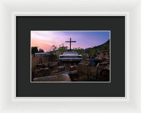 One Man's Trash - Framed Print