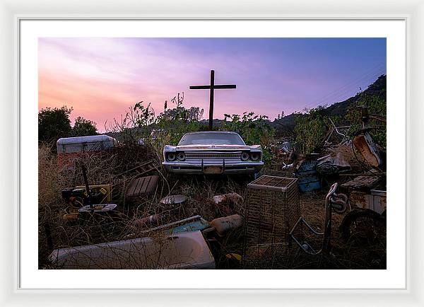 One Man's Trash - Framed Print
