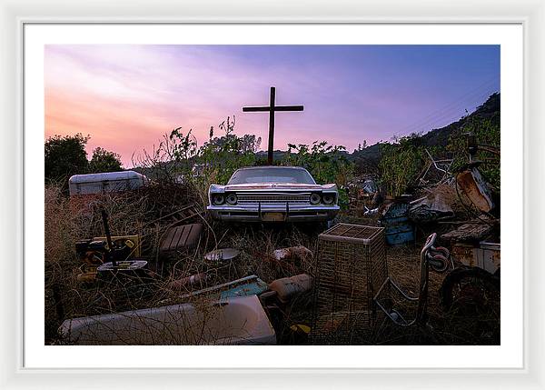 One Man's Trash - Framed Print