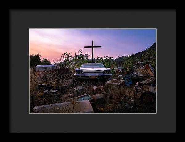 One Man's Trash - Framed Print