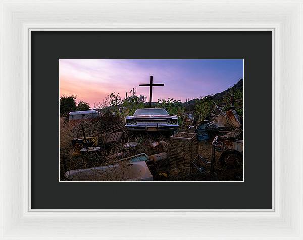 One Man's Trash - Framed Print