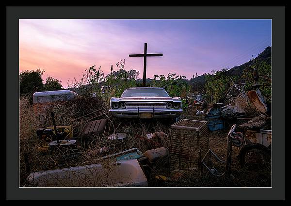 One Man's Trash - Framed Print