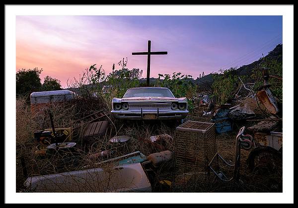 One Man's Trash - Framed Print