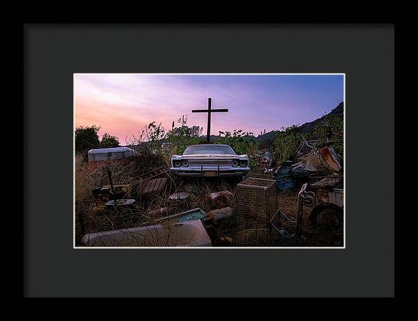 One Man's Trash - Framed Print