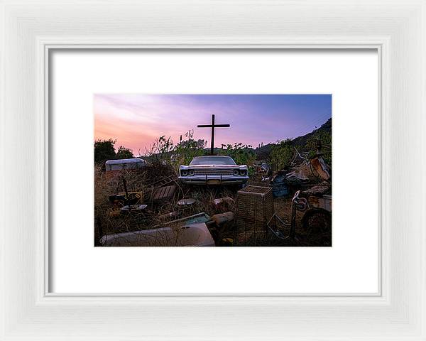 One Man's Trash - Framed Print