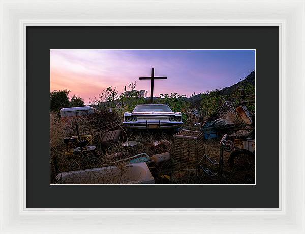 One Man's Trash - Framed Print