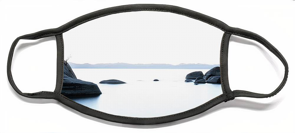 Rocky Lake Tahoe - Face Mask