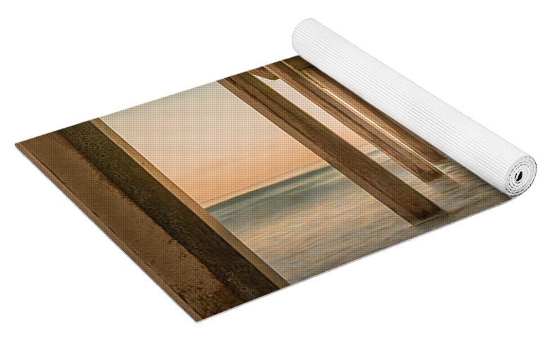 San Diego Pier - Tunnel View Golden Hour - Yoga Mat