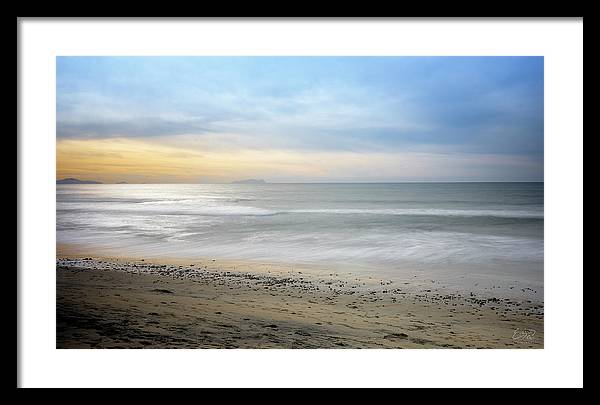 Serene Beach Vibes - Framed Print