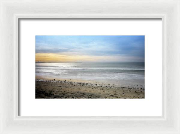 Serene Beach Vibes - Framed Print