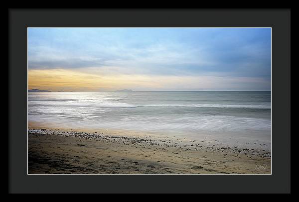 Serene Beach Vibes - Framed Print