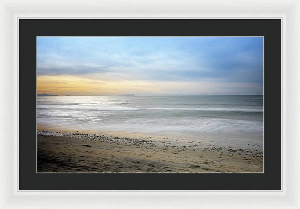 Serene Beach Vibes - Framed Print