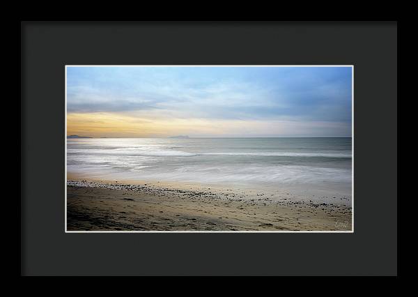 Serene Beach Vibes - Framed Print
