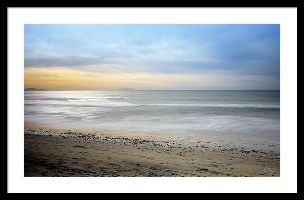 Serene Beach Vibes - Framed Print